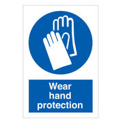 Wear Hand Protection Sign